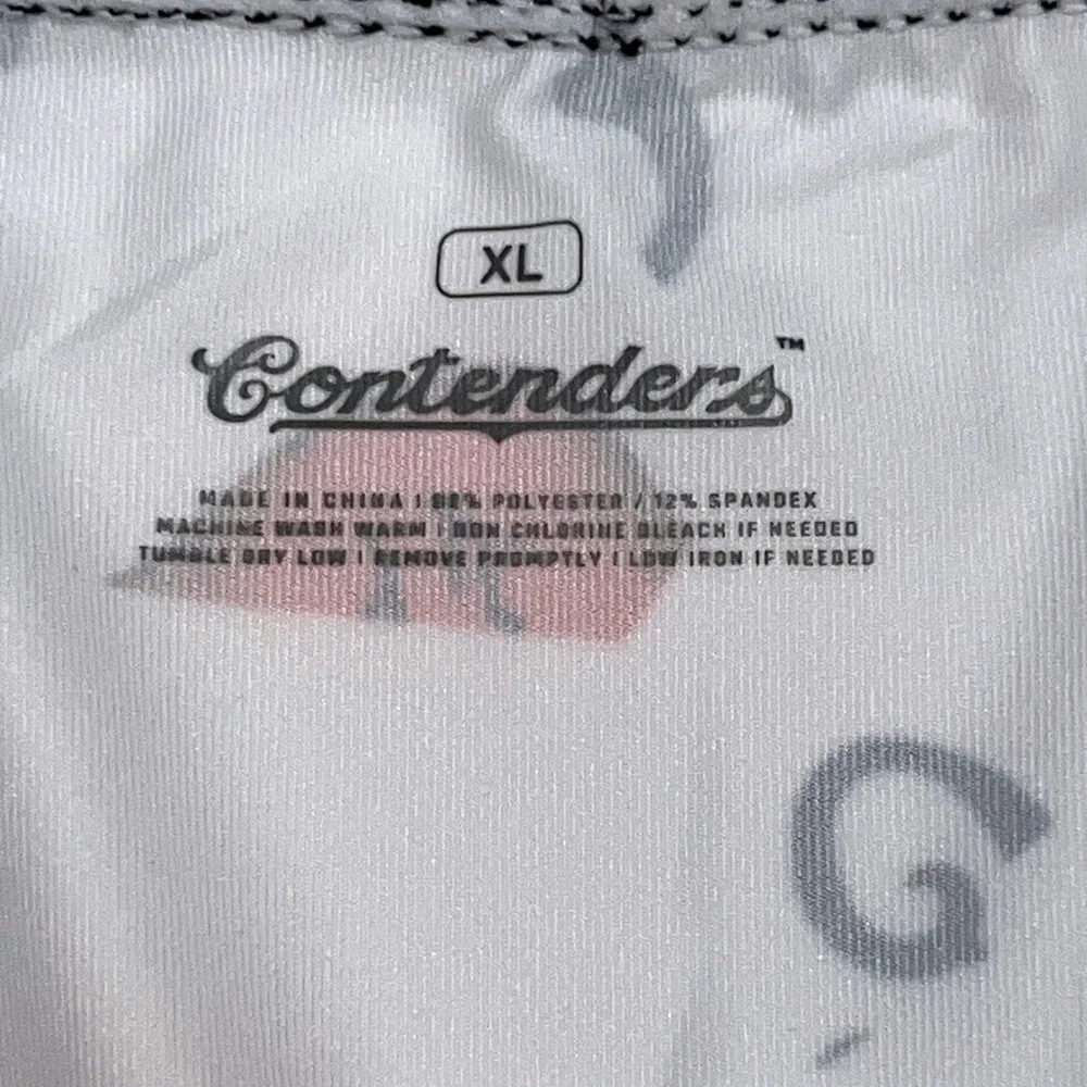 Contenders Mens XL Boxing Glove Dont Quit Boxer Briefs White Red Performance New